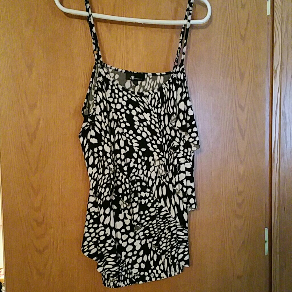 Black and White Camisole